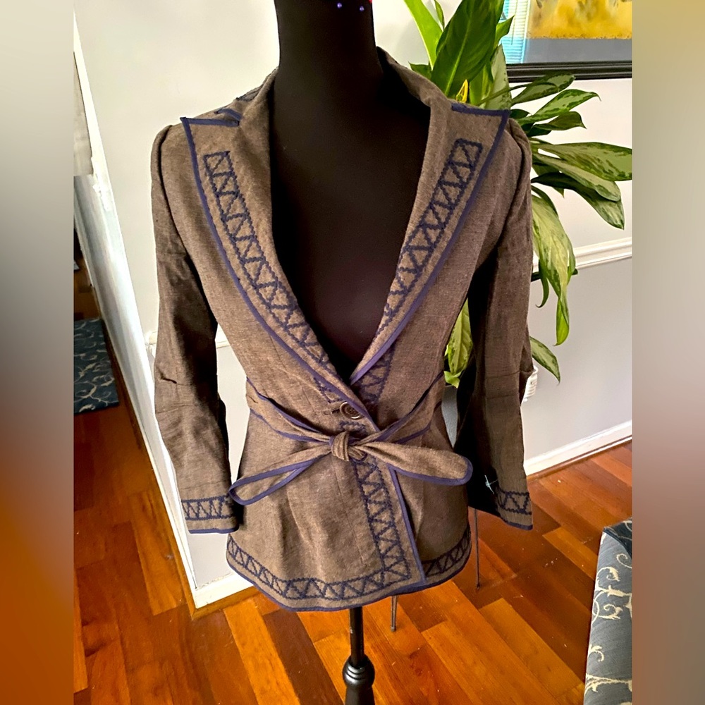 NWOT BCBGMAXAZRIA short trench style jacket size Small